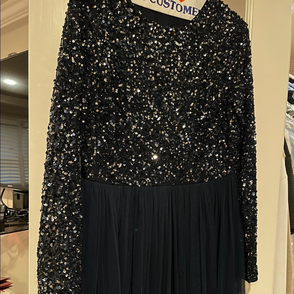 Long sleeve maxi dress